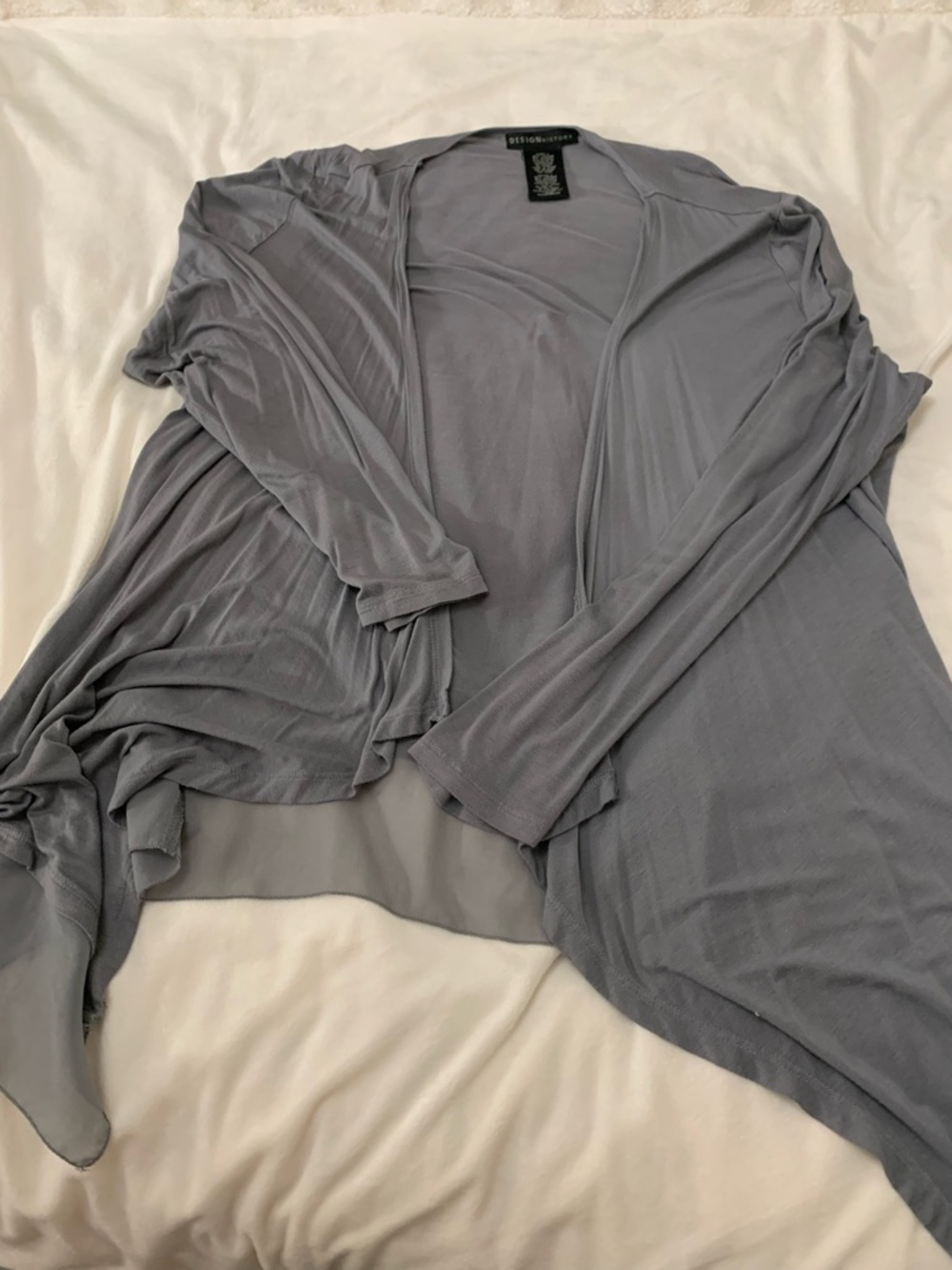 Design History Silver Fox Soft Knit Top